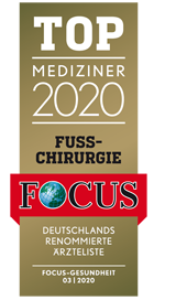 Siegel FOCUS Top-Mediziner, Fu&szlig;chirurgie